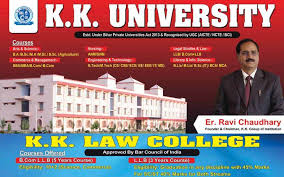 KK University (KKU) Nalanda recruiting Faculty Posts !