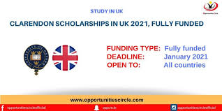 Clarendon Scholarships In UK 2021 For All Nationalities – Fully…