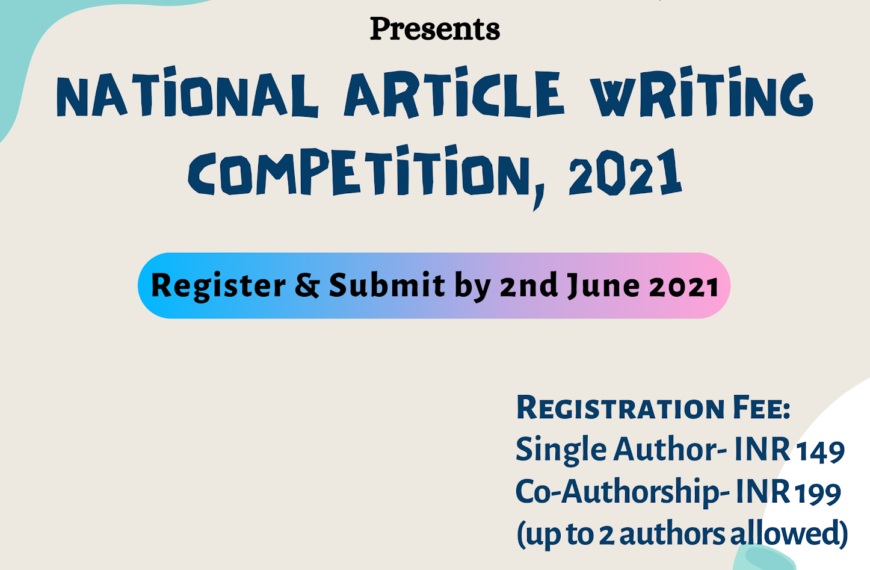 [Competition] National Article Writing Competition by MyLawman strong [Register by…