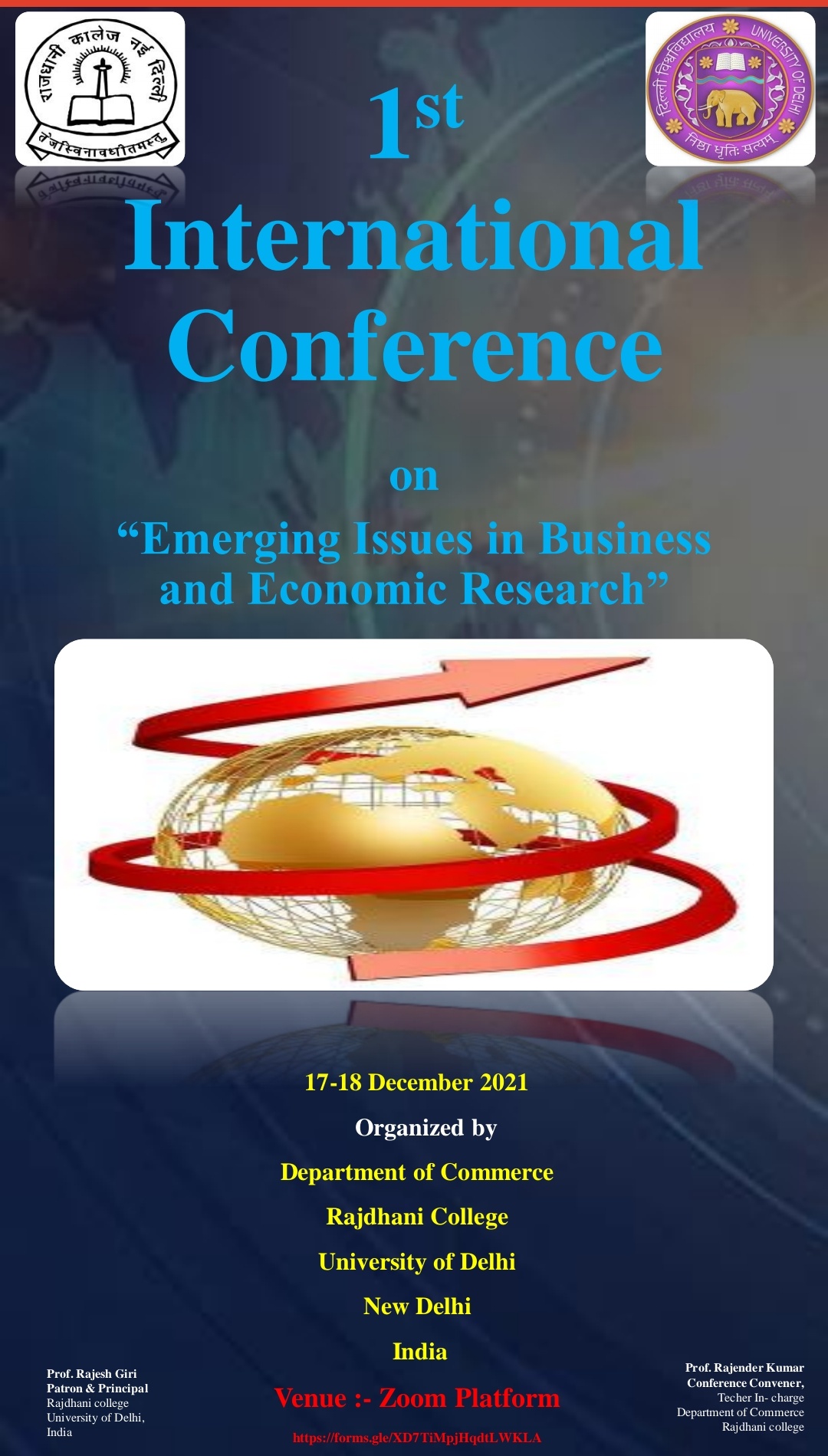 1st. International Conference in “Emerging Issues in Business and Economic Research” (17-18 December 2021)