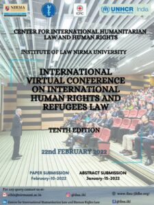 International Students Conference on Changing Contours of International Humanitarian and Refugee Law