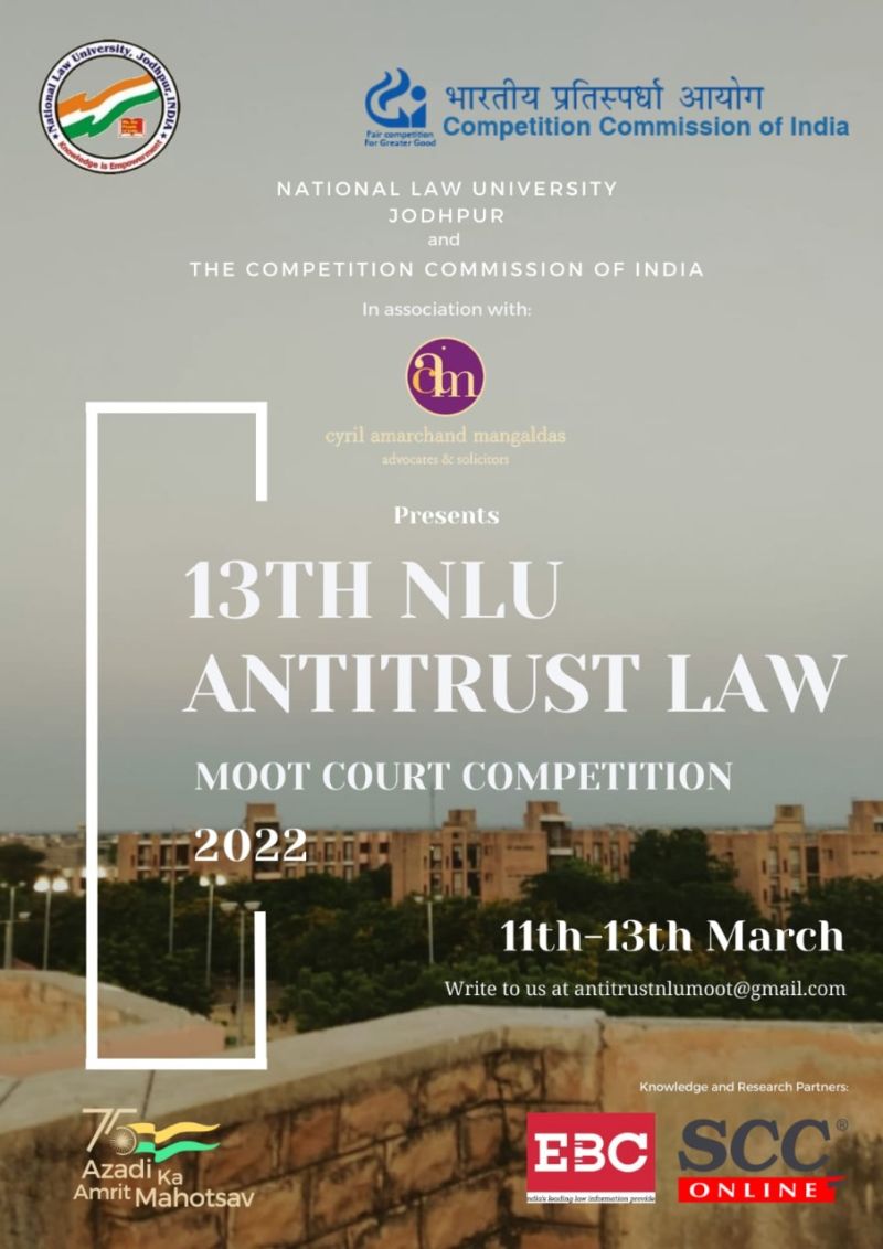 13th NLU Antitrust Law Moot Court Competition, 2022