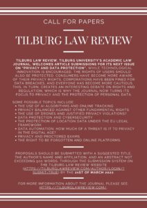 Tilburg Law Review, Tilburg University’s Journal of International and European Law (Volume 26 – Issue 1 – 2021)