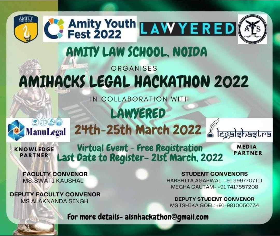 “AMIHACKS – LEGAL HACKATHON 2022”