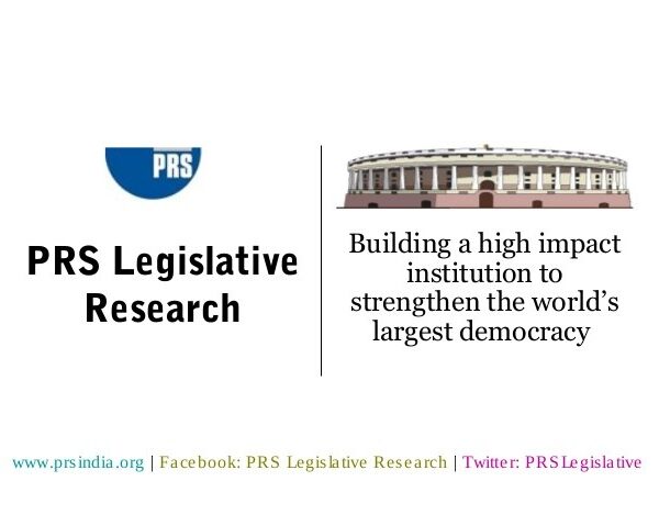 Research Internship for law students with PRS Legislative [For June 2022], Delhi: Apply by May 15 