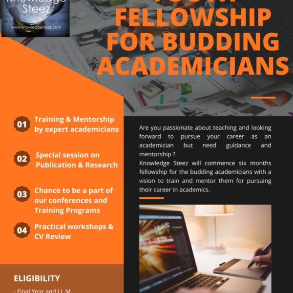 YOUTH FELLOWSHIP FOR BUDDING ACADEMICIANS BY KNOWLEDGE STEEZ