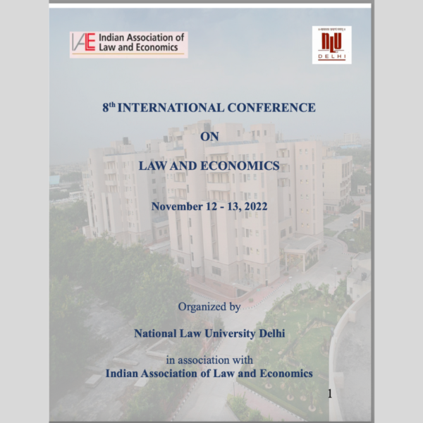 8th International Conference on Law and Economics : NLU DELHI