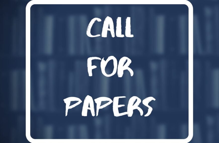 Call for Working Papers! JEAN MONNET CHAIR! Submit Now!
