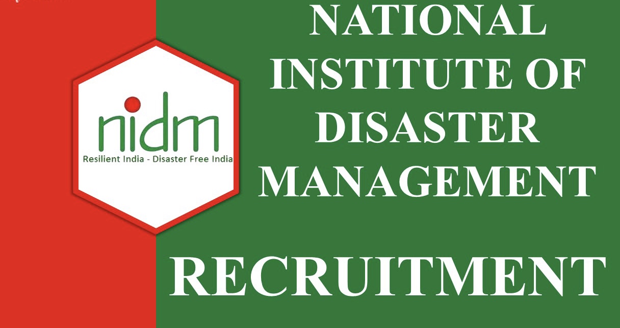 NATIONS INSTITUTE OF DISASTER MANAGEMENT (NIDM)RECRUITMENT 2022 FOR CONSULTANT