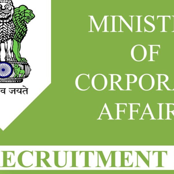 MINISTRY OF CORPORATE AFFAIRS RECRUITMENT 2022