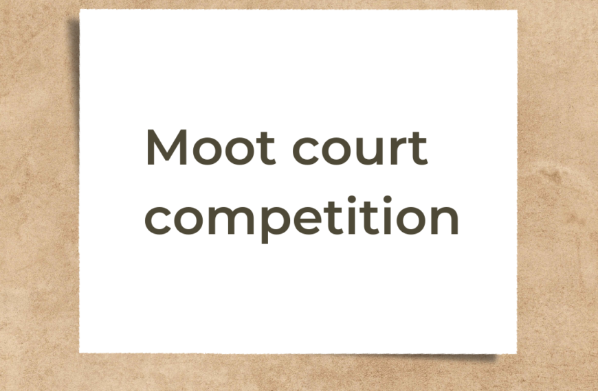 1st DNLU-NHRC Moot Court Competition [Prizes worth Rs.1.3 lakhs]:  Register by Dec 18