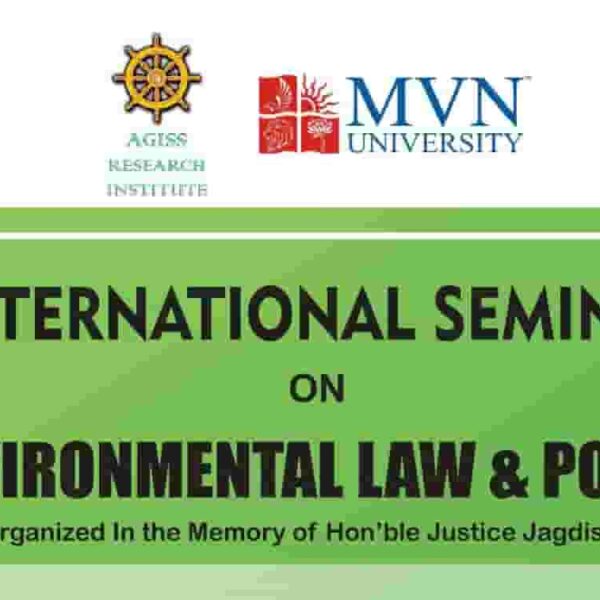 Seminar on Environmental Law & Policy by AGISS Research Institute 