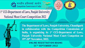 1st CCI- Panjab University National Moot Court Competition [Nov 19-20; Cash Prizes worth: Rs. 90K+]: Register by Oct 31 