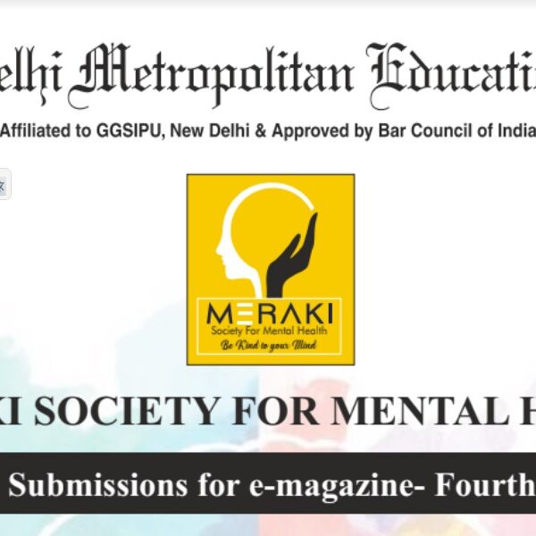 Call For Submissions for the e-Magazine-Fourth Edition by Delhi Metropolitan Education (DME): Submit by Nov 05