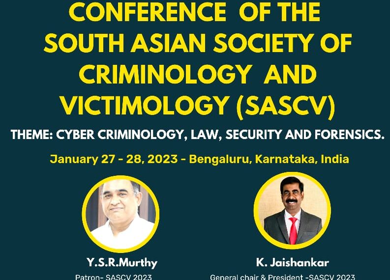 Fifth International Conference of the South Asian Society of Criminology and Victimology (SASCV)