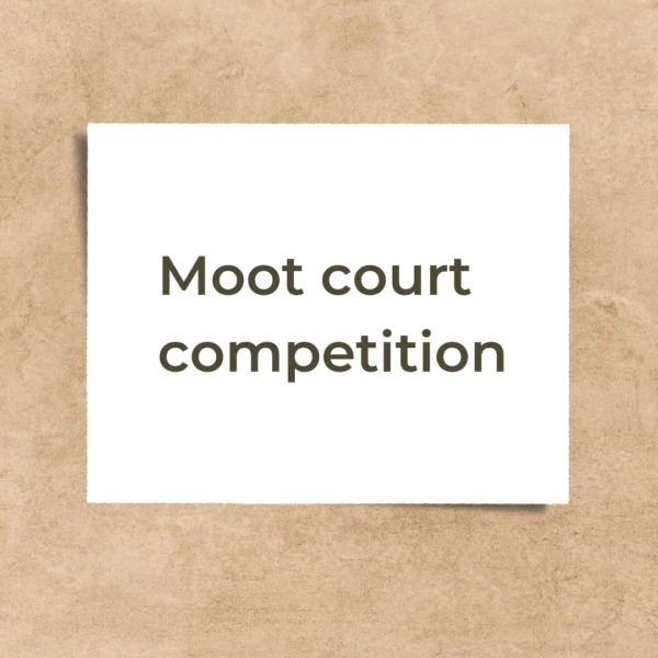 UNITEDWORLD SCHOOL OF LAW, KARNAVATI UNIVERSITY : INTERNATIONAL MOOT COURT COMPETITION 2023