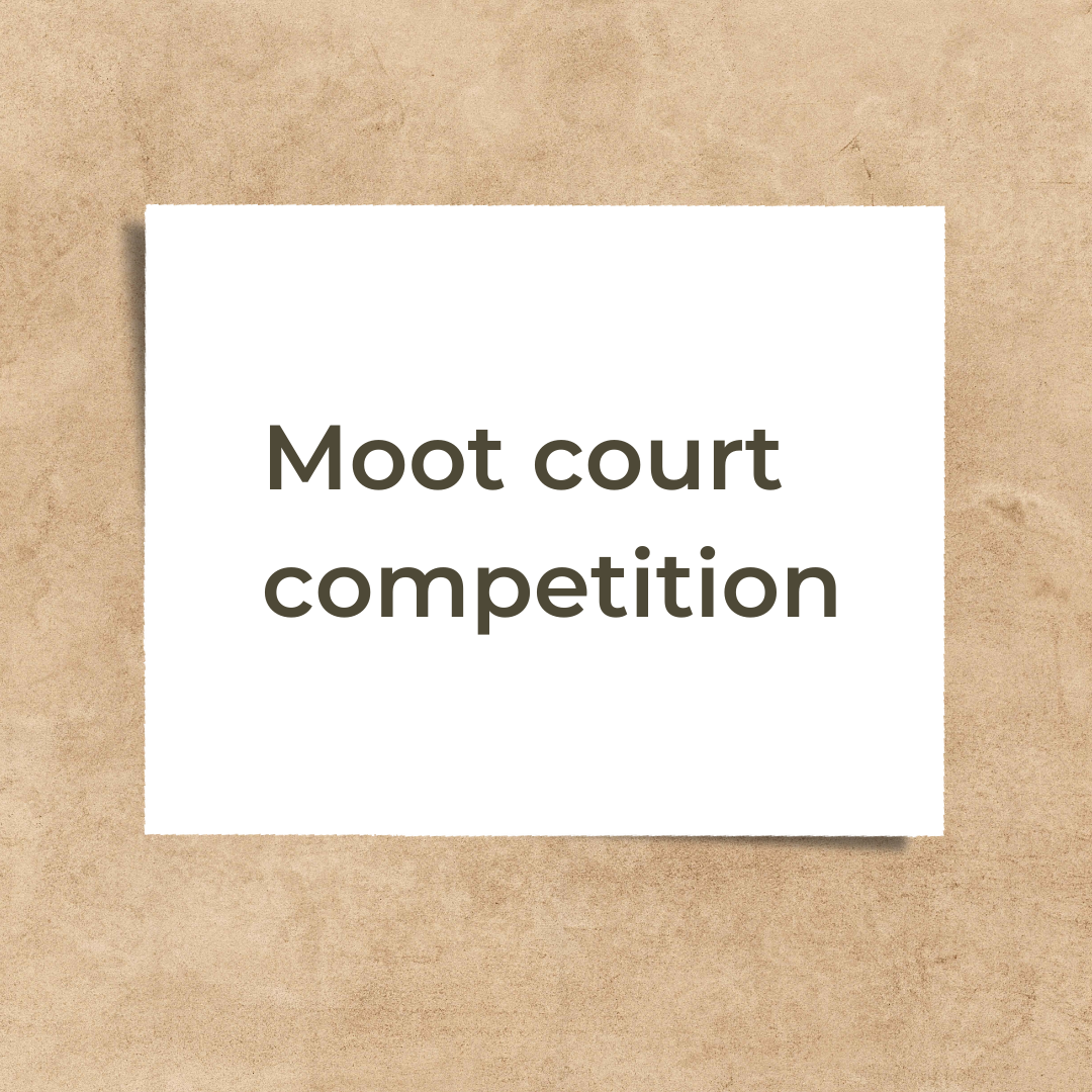 Applications for the Nuremberg Moot Court 2023