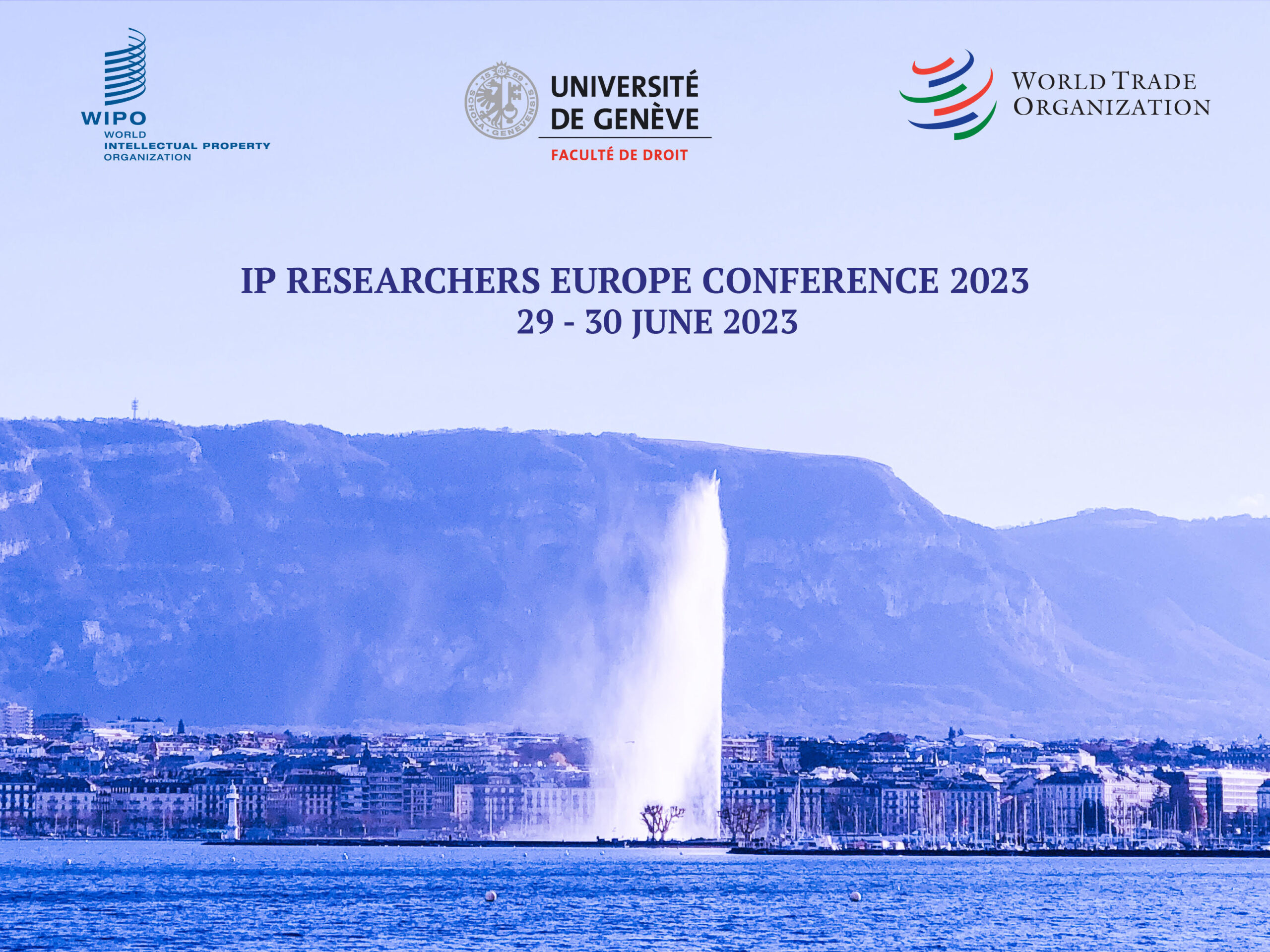 IP RESEARCHERS EUROPE CONFERENCE (IPRE) 2023, GENEVA (29-30 June, 2023)