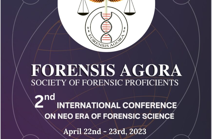 2nd International Conference on Neo Era Of Forensic Science Proficient :on 22-23April,2023: Galgotias University, Noida