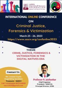 Call for Papers: International Online Conference of the International Institute of Crime & Security Sciences (IICSS)