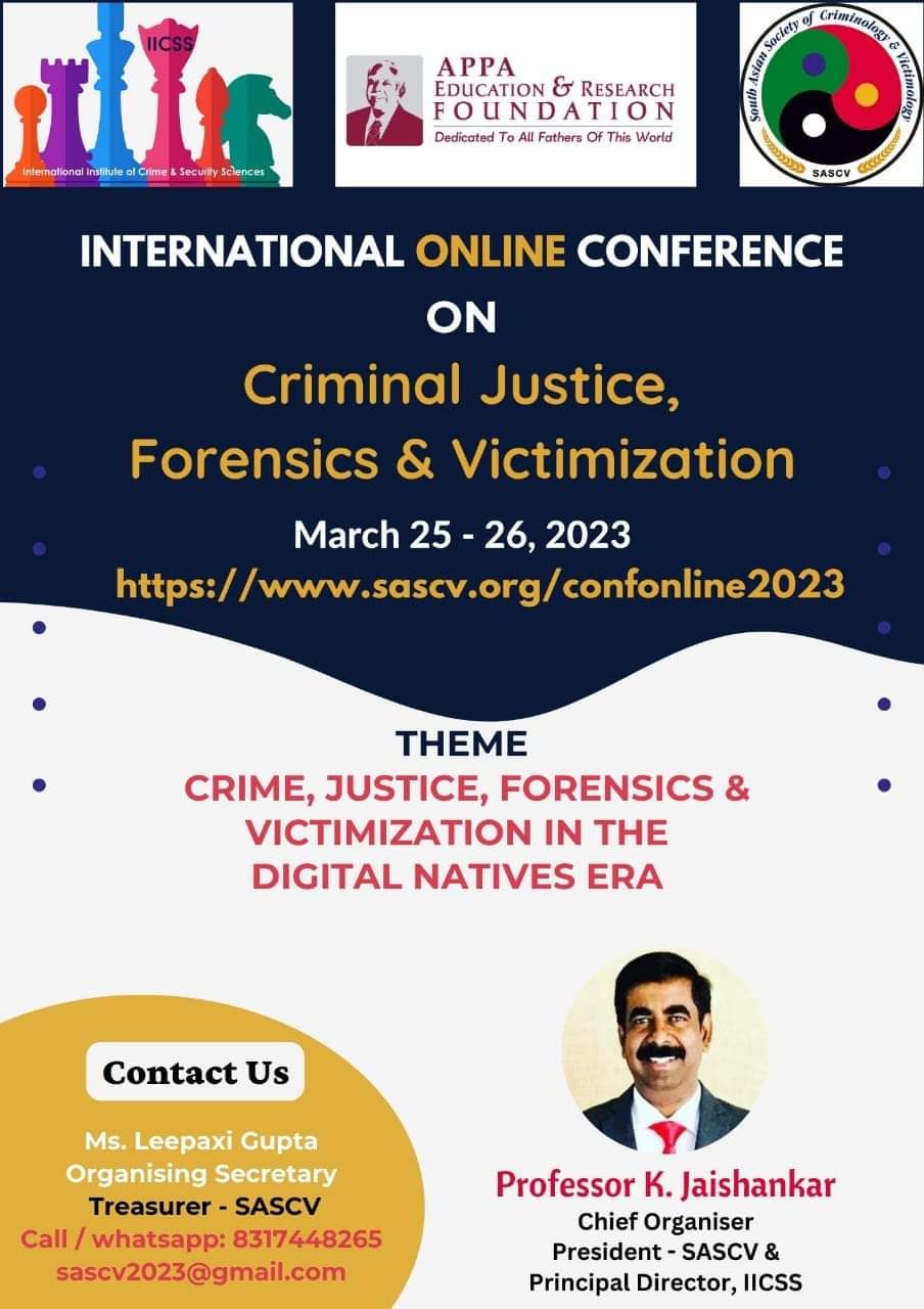 Call for Papers: International Online Conference of the International Institute of Crime & Security Sciences (IICSS)