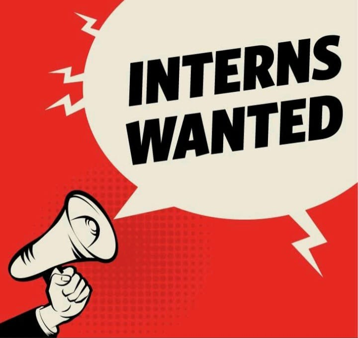 INTERNS REQUIRED: APPLY NOW!