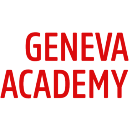 The Geneva Academy of International Humanitarian Law and Human Rights :  RESEARCH CONSULTANT