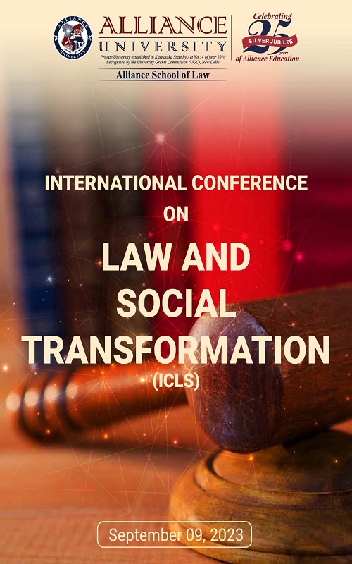 Call for Papers, International Conference on Law and Social Transformation (ICLS-2023)