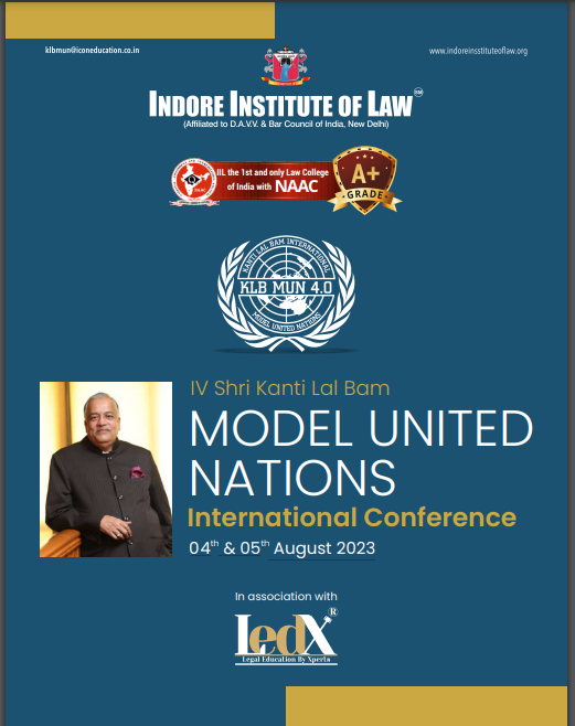 Call for Papers! 4th Shri Kanti Lal Bam Model United Nations