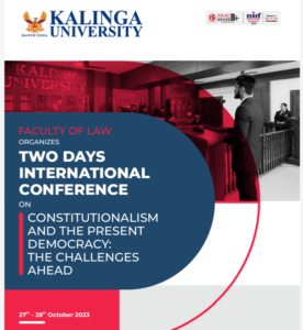 CALL FOR PAPERS! TWO DAYS INTERNATIONAL CONFERENCE ON CONSTITUTIONALISM AND THE PRESENT DEMOCRACY: THE CHALLENGES AHEAD! 27 – 28 October 2023!